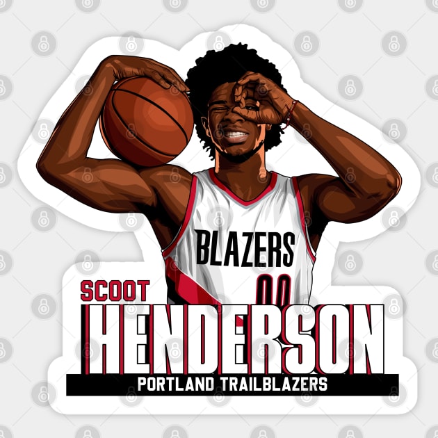 SC00T HENDERSON Sticker by origin illustrations